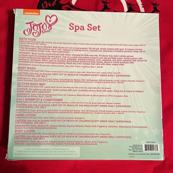 NWT - Nickelodeon- JoJo Spa Set - Picture 2 of 3